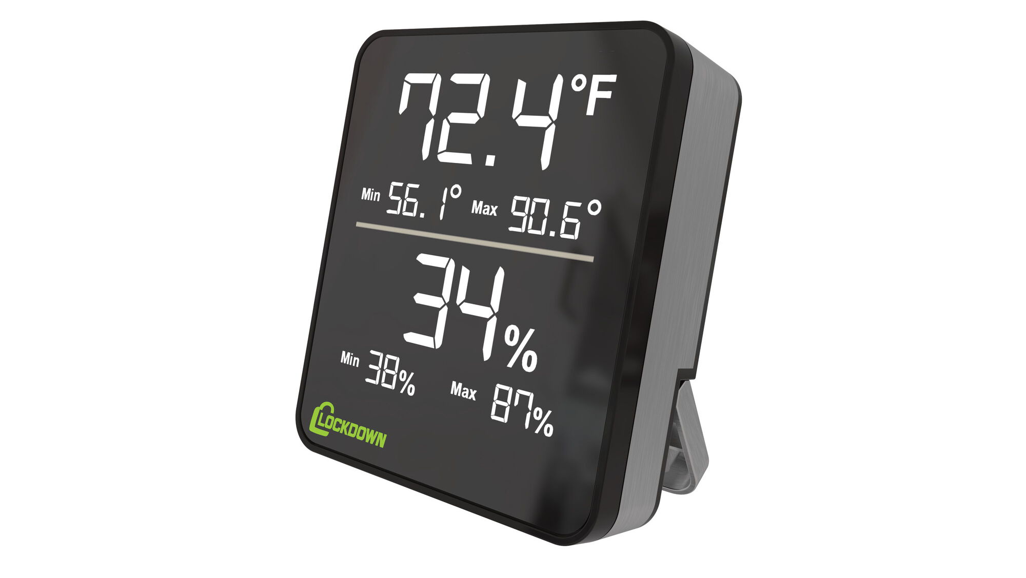 Digital Thermo-Hygrometer & Clock