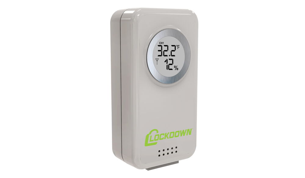 Wireless Thermometer Hygrometer with Built-In Sensor