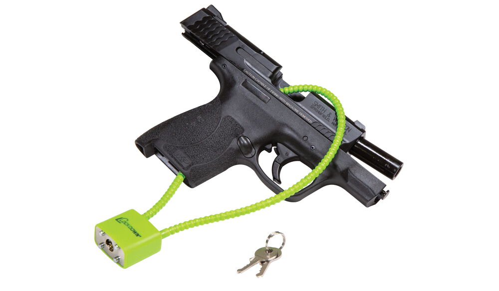 DELSWIN Cable Gun Locks with Keys - 15 Keyed Cable Gun Lock Heavy