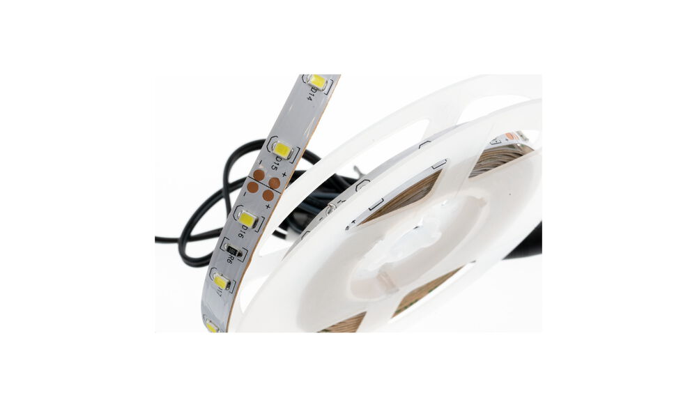 Lockdown LED Vault Tape Light – Motion Activated, 3M Adhesive, 3 Meters Length, 1,200 Lumens, Cut-to-Length, 110V Plug