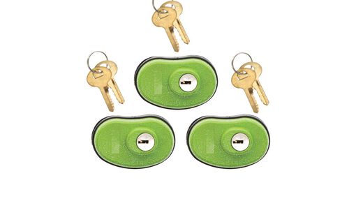 Keyed Trigger Lock, 3 Pack