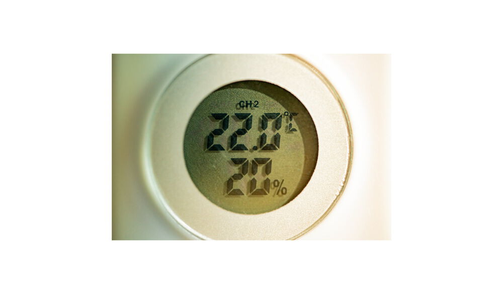 Round Digital Thermo-hygrometer